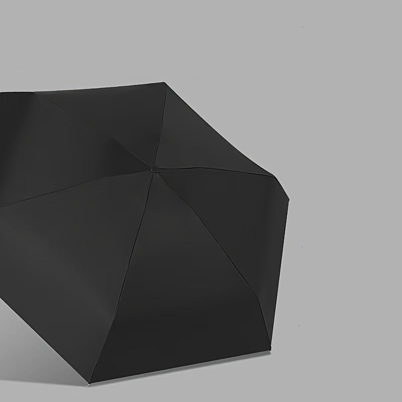 Six-Rib Capsule Pocket Umbrella – Compact, Portable, Lightweight Mini Umbrella for Men, Women & Kids, Windproof and Easy to Carry