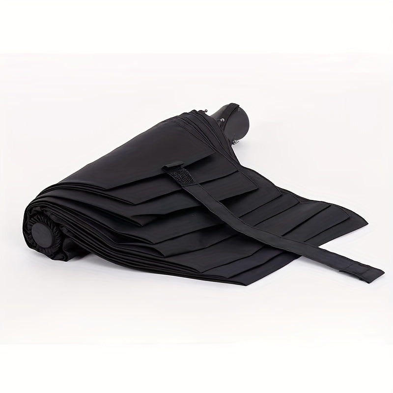 Automatic Golf Umbrella – 8-Rib Windproof UV-Protection Design with 38in/98cm Canopy, Compact Folding, Ergonomic Handle, Heavy-Duty Travel Umbrella for Men & Women, Outdoor Sports & Adventures