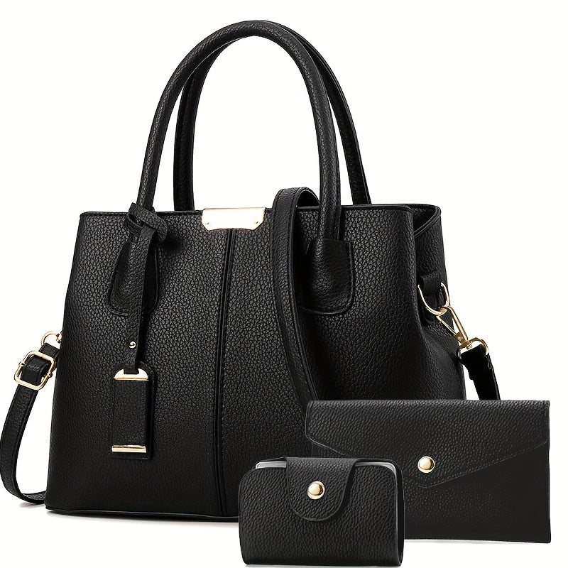 A Set of Crossbody Bags for Women, Featuring a Large Capacity, a Trendy New Casual Tote Bag, Perfect for Summer, Versatile And High-End, Ideal As a Gift.