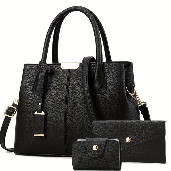 A Set of Crossbody Bags for Women, Featuring a Large Capacity, a Trendy New Casual Tote Bag, Perfect for Summer, Versatile And High-End, Ideal As a Gift.