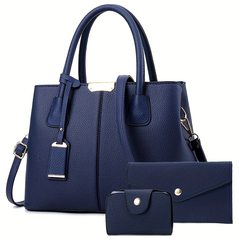 A Set of Crossbody Bags for Women, Featuring a Large Capacity, a Trendy New Casual Tote Bag, Perfect for Summer, Versatile And High-End, Ideal As a Gift.