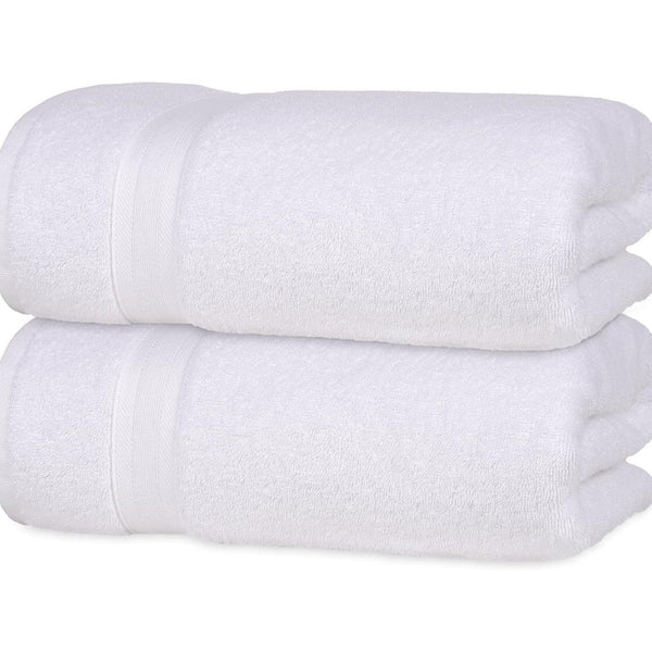 2X Bath Towel Set Pack of 2 100% Cotton Towels for Bathroom | Highly Absorbent Quick Drying Premium Towels For Hotel, Spa and Bathroom Towels Set Quick-Dry, Soft & High Absorbent 500 GSM Bath Towels 70x140 cm