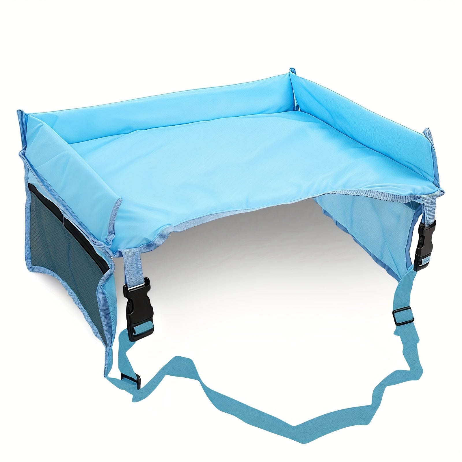 Multifunctional Storage Car Tray, Expandable, Wall Mount, Polyester Material - Suitable for Airplane, Car and Home Outing U