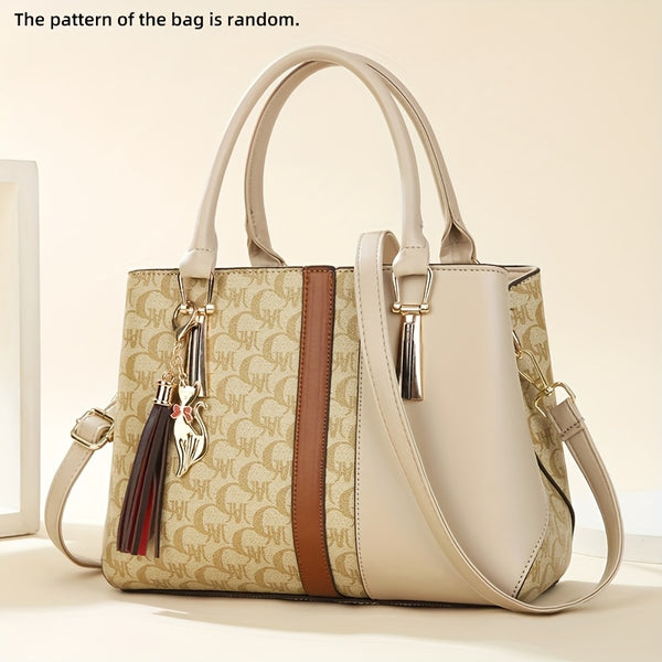 CHROSGEKEIDI Women's  Handbag & Crossbody Bag - Adjustable Strap, Golden-Tone Hardware, Zipper Closure, Handbag Suitable for Daily Use,, Travel -  Casual Purse with, Ideal Christmas/Thanksgiving Gift