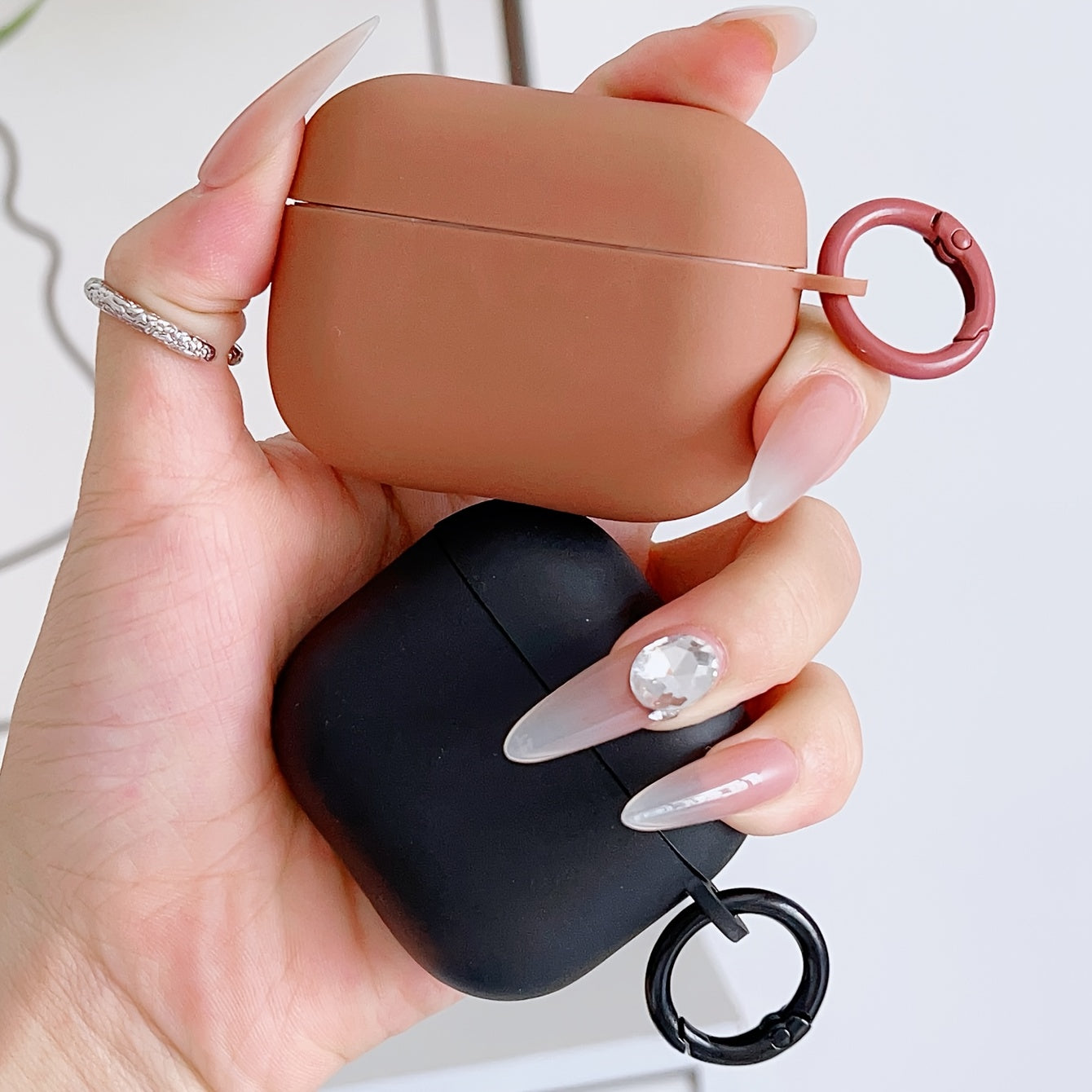 Solid Color Soft Protective Case – Compatible with AirPods 2/Pro 2/Pro 3/4th Gen