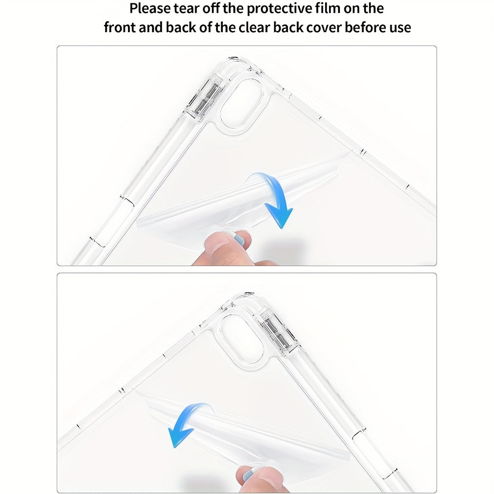 Hard Clear Transparent Back Shell & Soft TPU