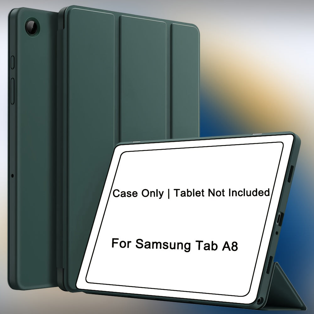 Case for Samsung Galaxy Tab A9 Plus 11-Inch 2023 (SM-X210 SM-X215), for Tab A9/A8/A7 Lite/S7/S8/S9/S10 FE, Soft Smooth Back Protective Cover, Lightweight, Scratch-Resistant, Anti-Slip, Foldable Stand, Auto Sleep/Wake Function
