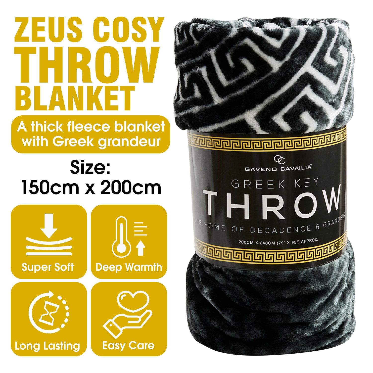 Plush Comfort Decorative Lounge Blanket Ideal for Living Room Bedroom Travel Gift Use Suita