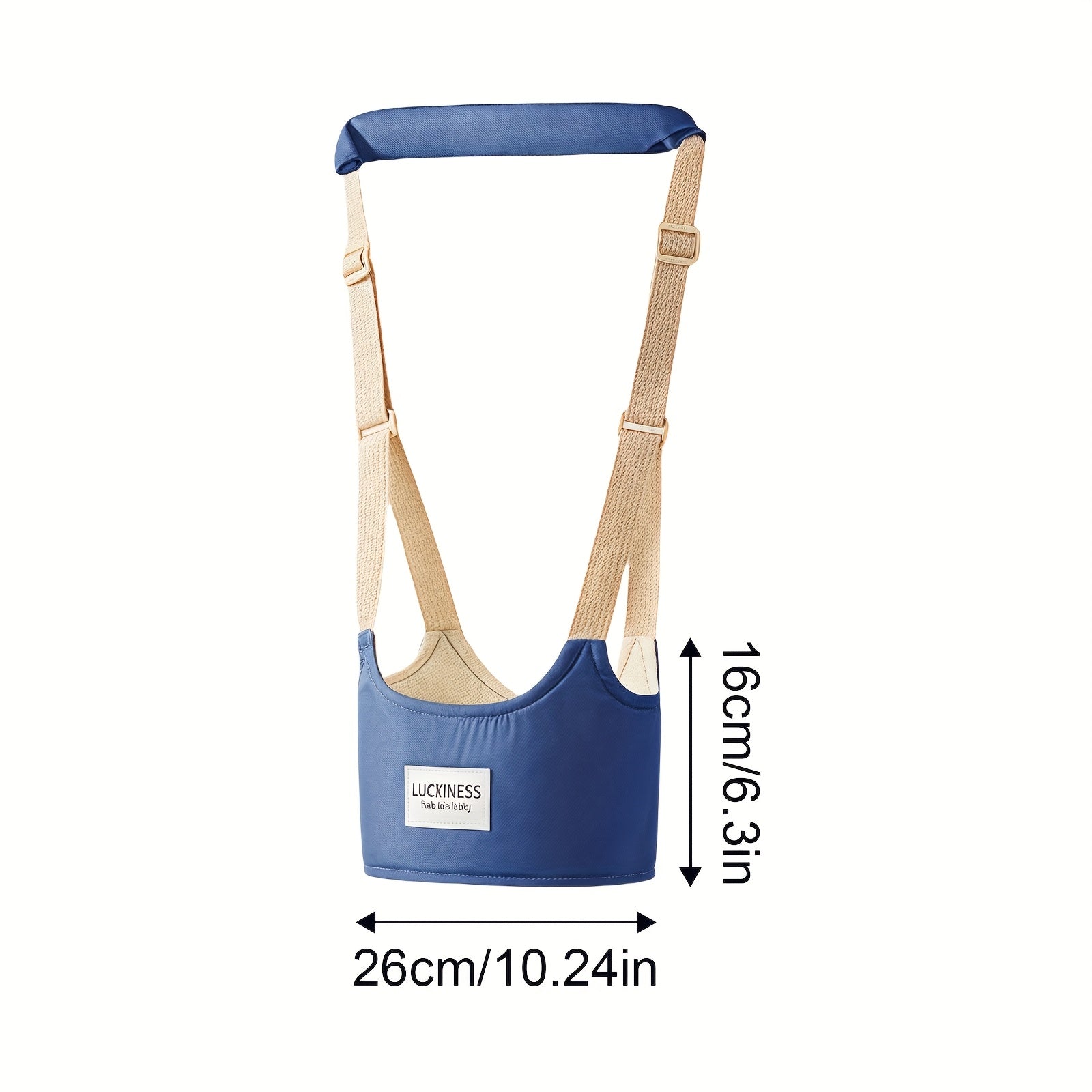 1Pack Handheld Early Walking Aid with Anti-Slip Traction Straps - Durable Polyester Harness for Infants, Teething, and Toddlers - Reduces Falls & Improves Coordination - Ideal Baby Learning Tool, Toddler Walking Aid, Secure F