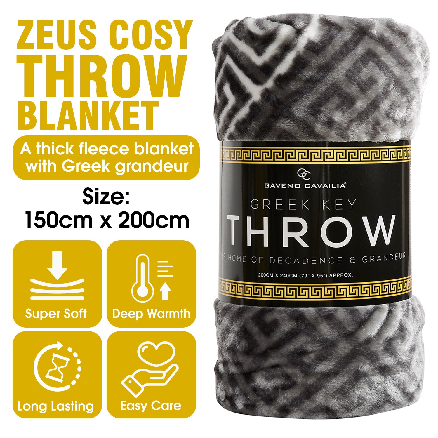 Plush Comfort Decorative Lounge Blanket Ideal for Living Room Bedroom Travel Gift Use Suita