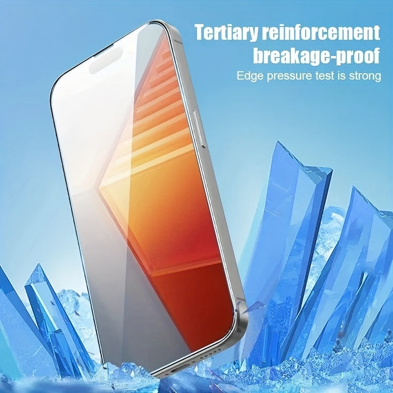 3Pack Full Cover Screen Protector for iPhone 11/12/13/14/15/16/17/16 Pro Max/17 Pro Max/15 Pro/X/XS/XR/XS Max/17 Air, Ultra HD 9H Tempered Glass, Dynamic Island Compatible, Easy to install, -scratch, -fingerprint, Case Friend