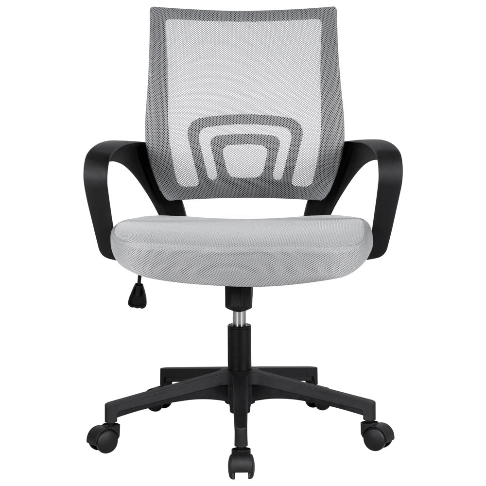 Costoffs Office Chair, Swivel Chair, Mid Back Mesh Office Chair, Mesh Computer Chair, Mid-Back Desk Chair, Height Adjustable with Rolling Casters and Lumbar Support, Computer Mesh Chair for Study/Offices