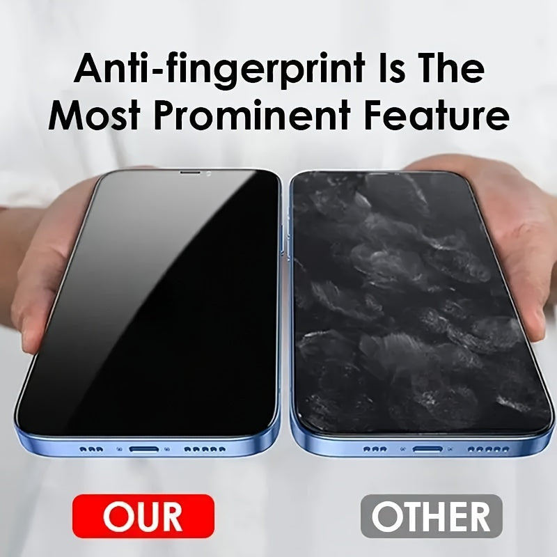 2-Pack Dalotou Tempered Glass Screen Protector for iPhone Series - Matte Finish, Dust-Proof, Easy Installation, Scratch Resistant, Fingerprint Deterrent, Full Coverage Display Guard