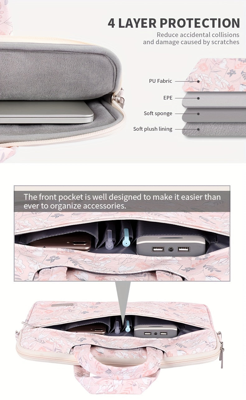 Shockproof Laptop Briefcase Slim Computer Bag Laptop Sleeve for Macbook