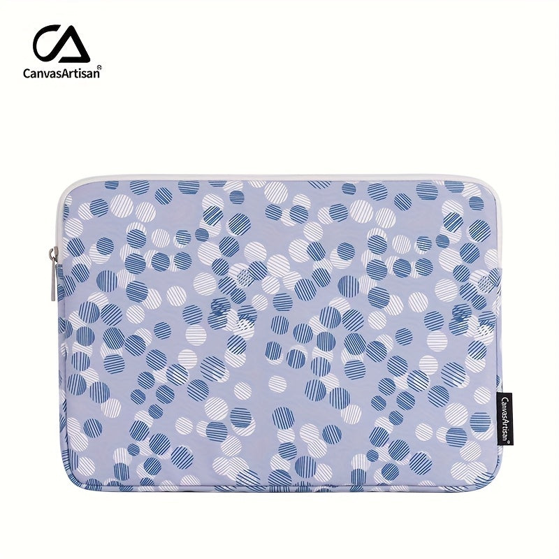 Multicolor Geometric Pattern, Polyester Material by Canvas Artisan