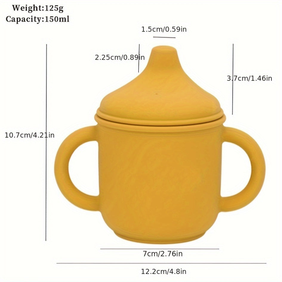 Personalized Silicone Drinking Cup for, Custom Engraved Sippy Cup, Tumbler, Perfect Gift for .