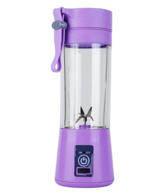 Portable Juice Blender Stirrer: USB Charger Cable, Fruit Mixing Machine, Portable Personal Size Electric Rechargeable Blender