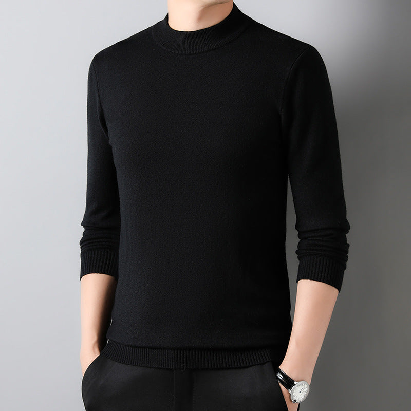 Long Sleeve Bottoming Casual All-match Round Neck Sweater Stretch Top