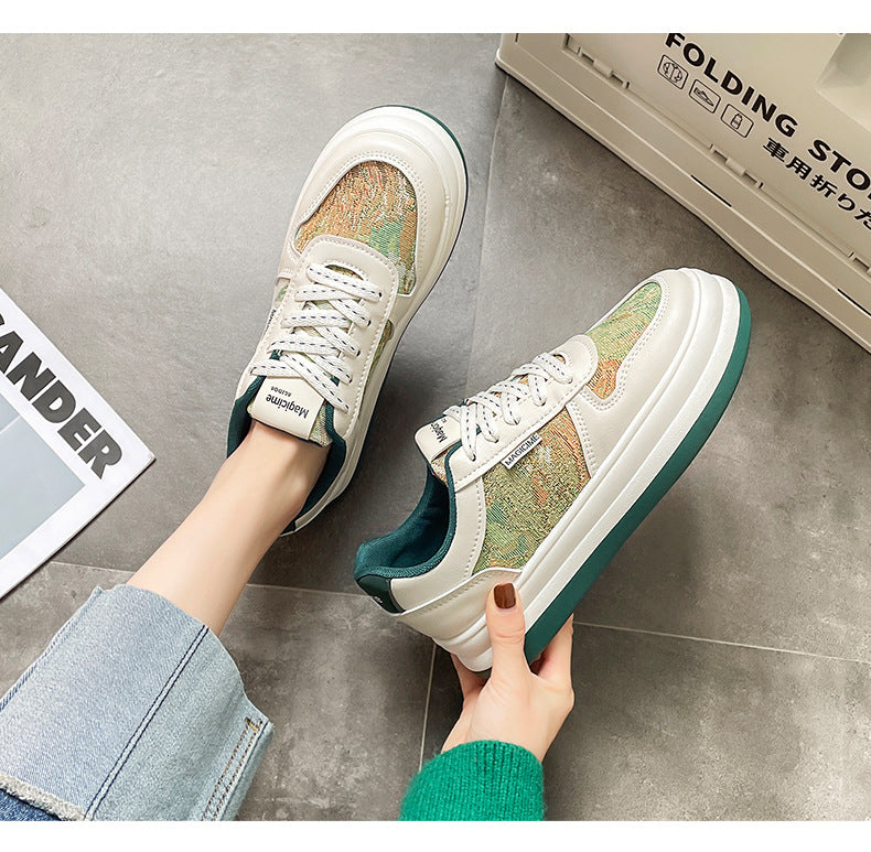 Autumn New Internet-famous Casual Shoes Student Retro Sports Board Shoes Ins