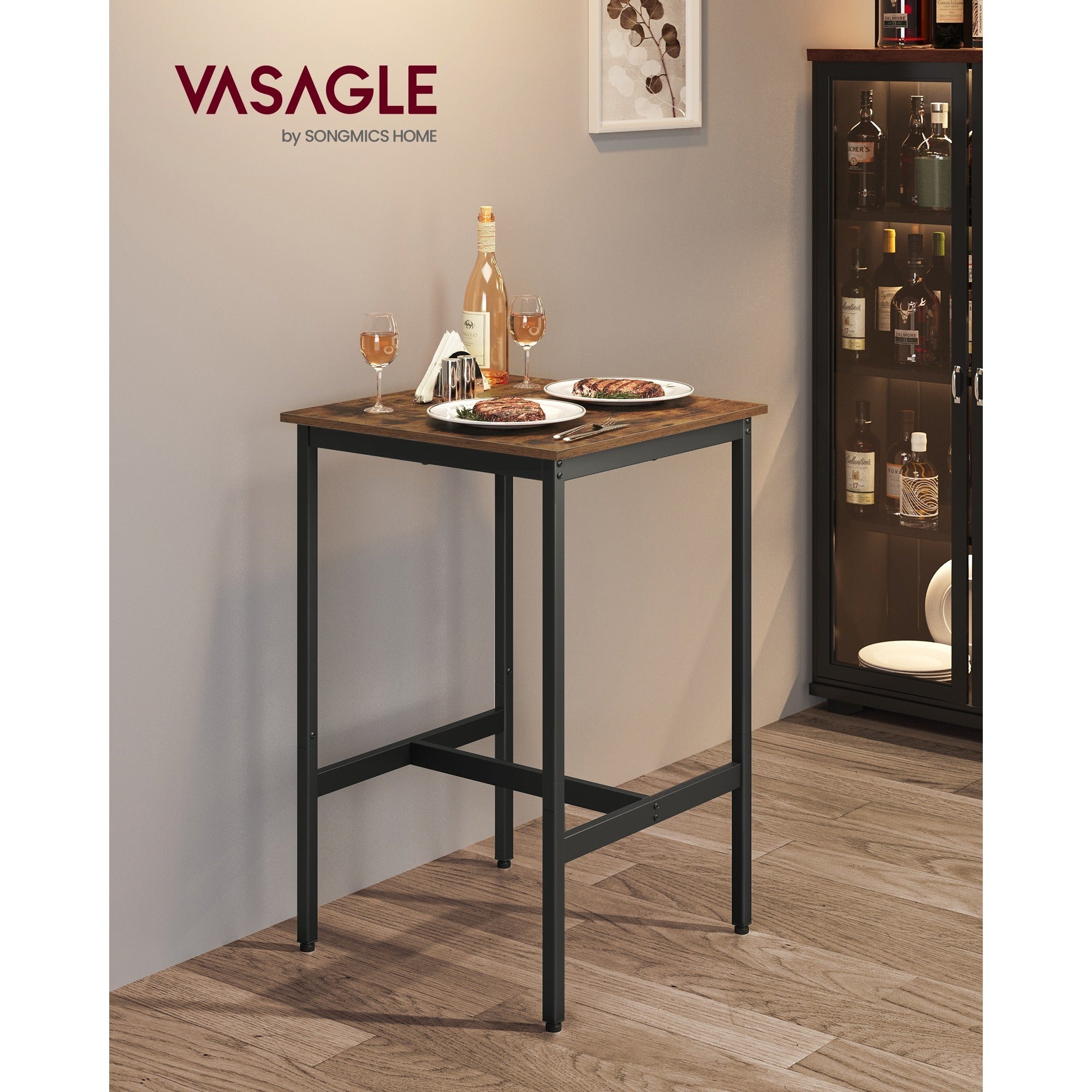 Tall Bar Table – Modern Kitchen Breakfast Table & Dining Room High Table
