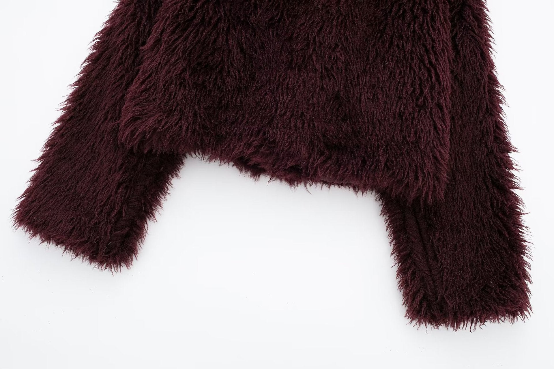 European And American Winter Fashion And Environment-friendly Artificial Fur Short Coat