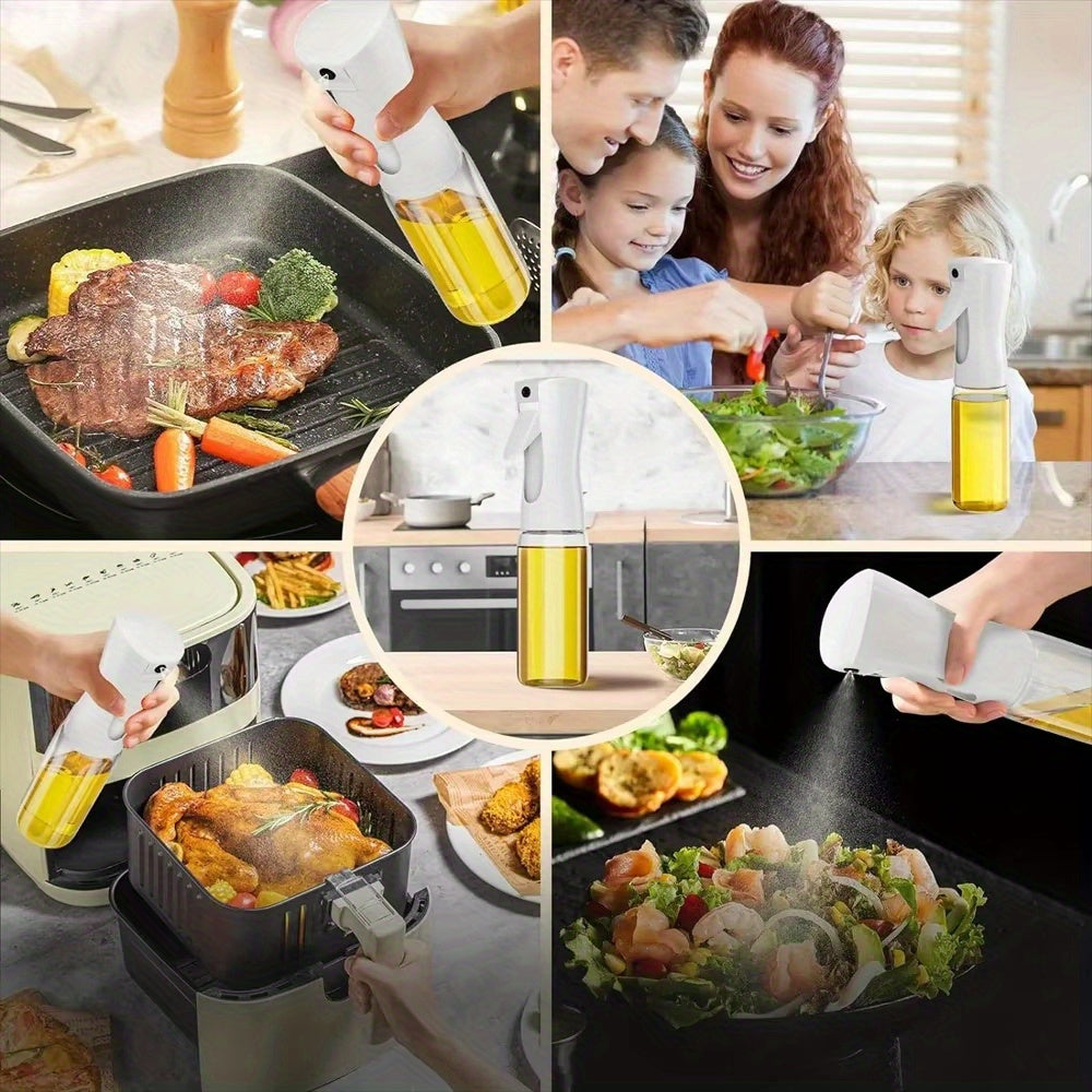 Multifunction Refillable Oil Spray Bottle – For Olive Oil, Vinegar, Soy Sauce & Outdoor Cooking