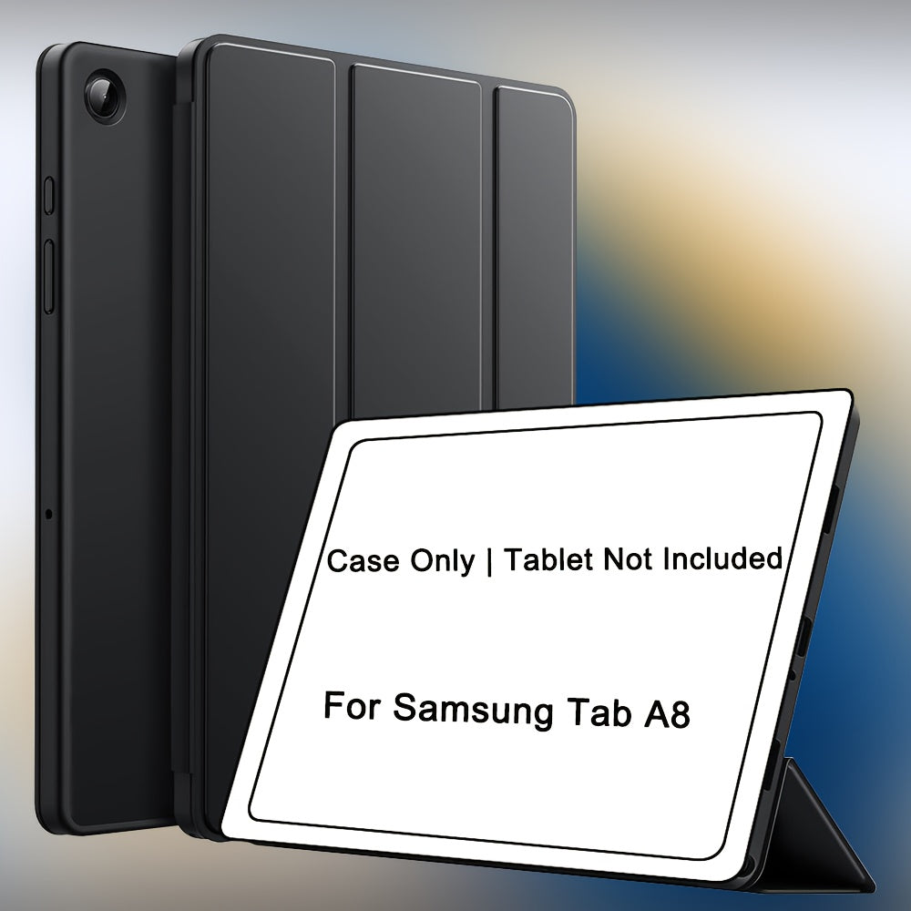 Case for Samsung Galaxy Tab A9 Plus 11-Inch 2023 (SM-X210 SM-X215), for Tab A9/A8/A7 Lite/S7/S8/S9/S10 FE, Soft Smooth Back Protective Cover, Lightweight, Scratch-Resistant, Anti-Slip, Foldable Stand, Auto Sleep/Wake Function