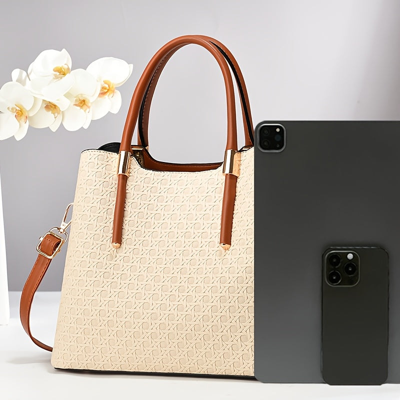 New Fashionable Single-Shoulder Crossbody Large Bag for Women, Perfect Easter Gift for Girlfriend or Family