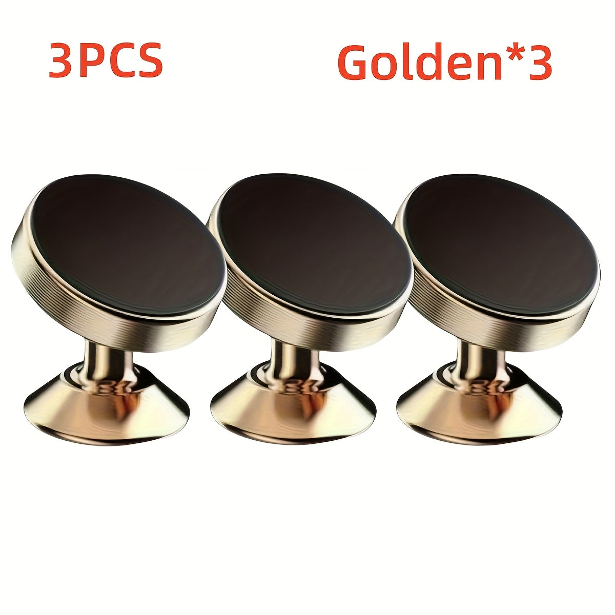 Super Strong Magnetic 360 Degree Rotating Mobile Phone Holder - Universal Metal Car Holder for Air Outlet