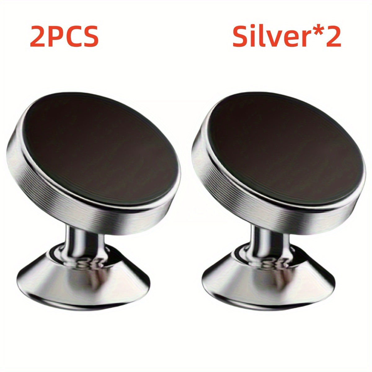 Super Strong Magnetic 360 Degree Rotating Mobile Phone Holder - Universal Metal Car Holder for Air Outlet