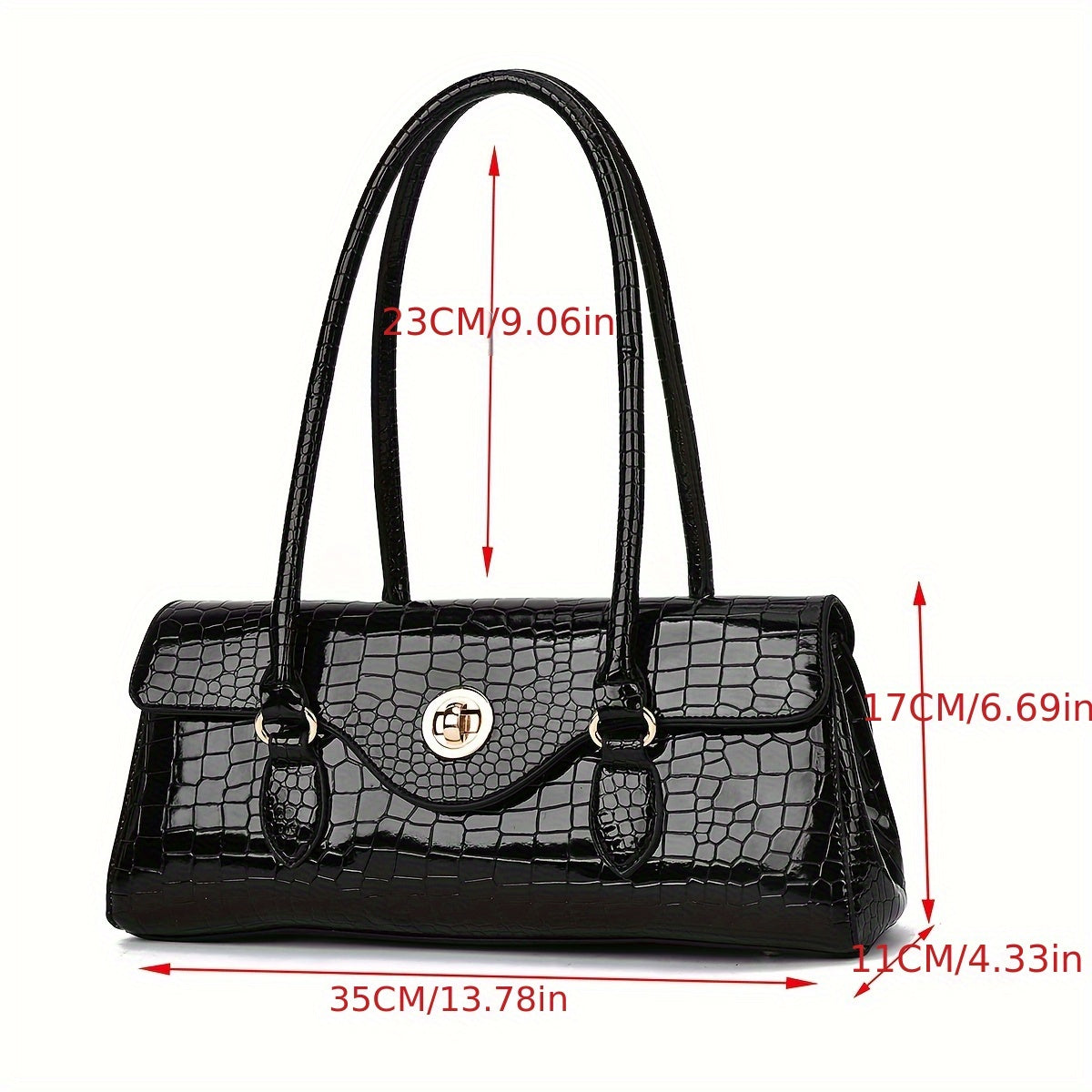 Durable Turn-Lock Closure, Purse