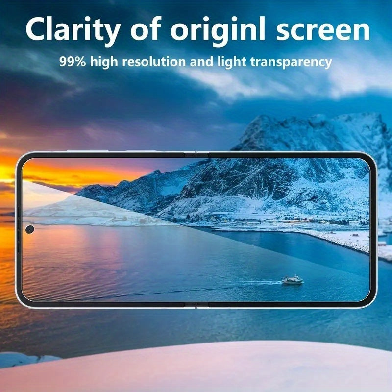 3-Pack Ultra HD Tempered Glass for Xiaomi Mi 15T 14T Pro 15 14 13 13T 12T 11T 11 Lite 5G NE Redmi Note 14 13 Pro 4G 5G 12 11 11S, 9H+ Screen Protector Film, Anti-Scratch, Anti-Fingerprint, Full Coverage, One-Click Film Applic