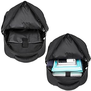 Travel Laptop Backpack with USB Port - Water Resistant 15.6 Inch Computer Bag for Work, School & Casual Use (Men/Women)