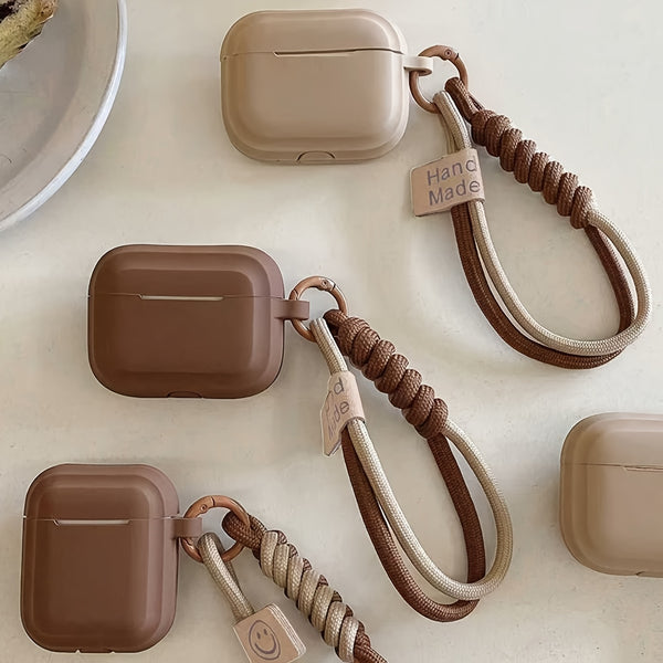 Soft Silicone Protective Case for AirPods 4, Pro 2 & AirPods 3 – Minimalist Flexible Cover