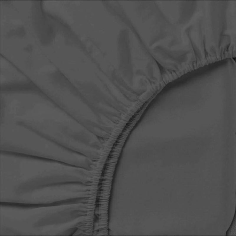 4B 40CM Extra Deep Fitted Sheets with All Around Elastic, Secure Fit for Thick & Pillow Top Mattresses, Wrinkle Resistant Bedding for Everyday Use, Easy Wash & Quick Dry, Smooth Finish for Modern Bedrooms, Durable Long Lastin