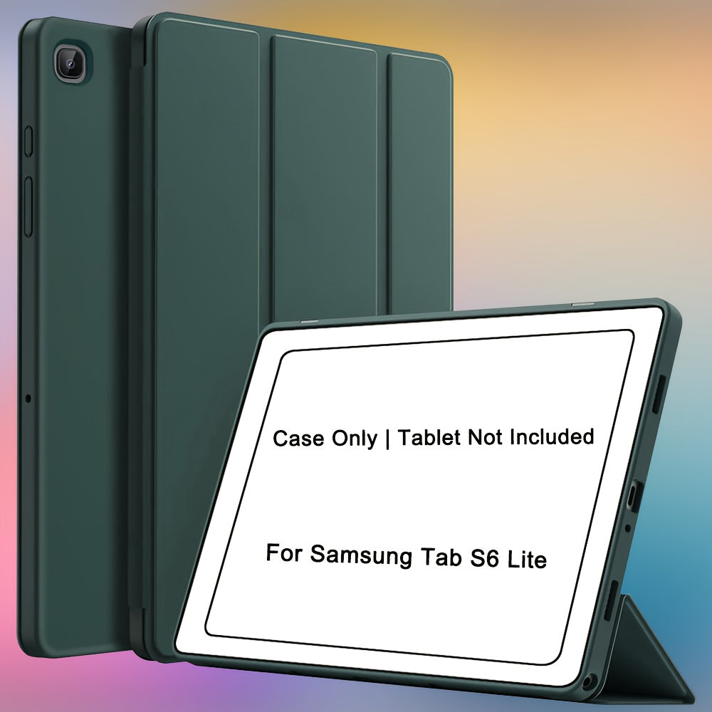 Case for Samsung Galaxy Tab A9 Plus 11-Inch 2023 (SM-X210 SM-X215), for Tab A9/A8/A7 Lite/S7/S8/S9/S10 FE, Soft Smooth Back Protective Cover, Lightweight, Scratch-Resistant, Anti-Slip, Foldable Stand, Auto Sleep/Wake Function