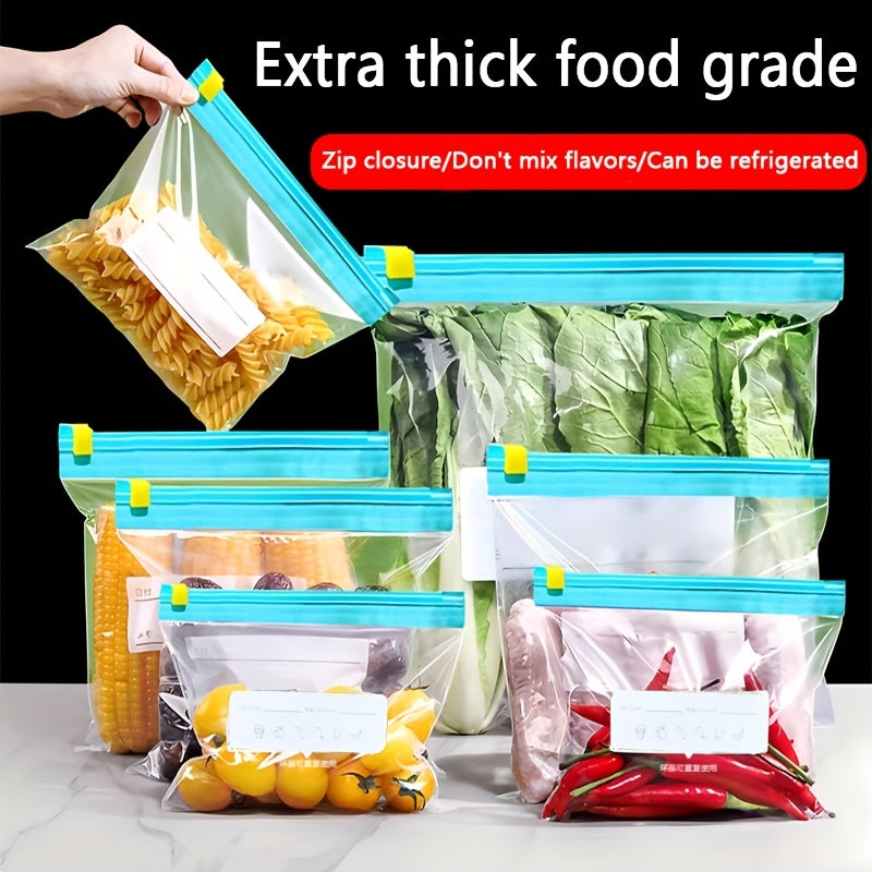 Combination Pack with Three Specifications, Food Classification Storage Bag, Food Preservation Sealing Bag, Suitable for Fruits, Grains, Vegetables And Meat, Kitchen Sto