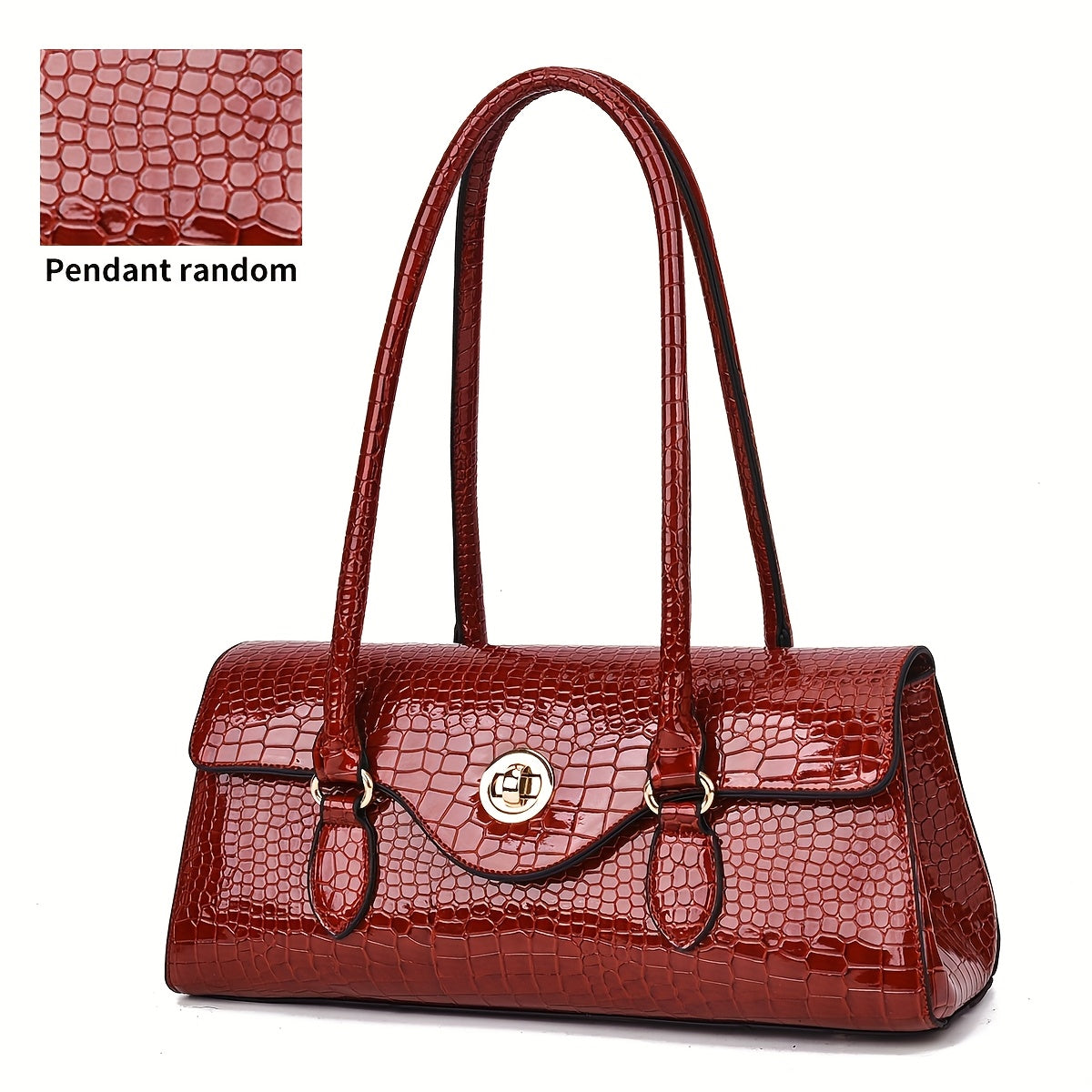 Durable Turn-Lock Closure, Purse