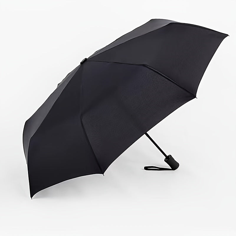 Automatic Golf Umbrella – 8-Rib Windproof UV-Protection Design with 38in/98cm Canopy, Compact Folding, Ergonomic Handle, Heavy-Duty Travel Umbrella for Men & Women, Outdoor Sports & Adventures