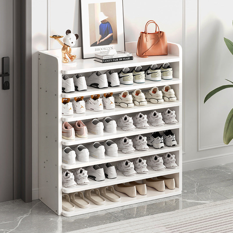 6/ 7/ 8 Tier Shoe Rack, Wooden Shoe Storage, Narrow Shoe Storage Cabinet, Sturdy Stable Shoe Cabinet, Space Saving Shoe Stand, Entryway Hallway Shoe Tower, Versatile Storage Cupboard, Multi Layers Shoes Organiser Footwear Hol