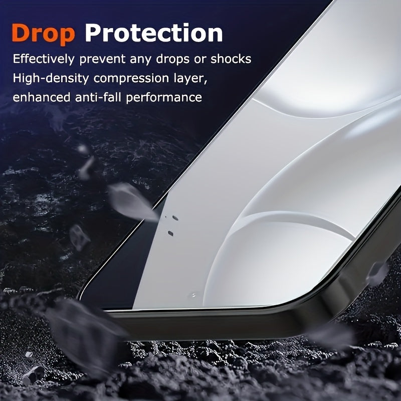 3-Pack Ultra HD Tempered Glass for Xiaomi Mi 15T 14T Pro 15 14 13 13T 12T 11T 11 Lite 5G NE Redmi Note 14 13 Pro 4G 5G 12 11 11S, 9H+ Screen Protector Film, Anti-Scratch, Anti-Fingerprint, Full Coverage, One-Click Film Applic