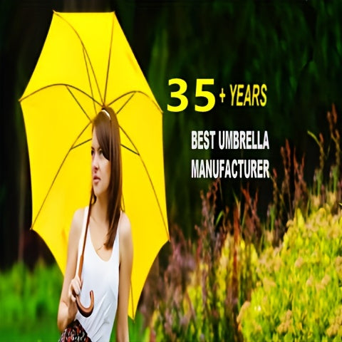 Automatic Golf Umbrella – 8-Rib Windproof UV-Protection Design with 38in/98cm Canopy, Compact Folding, Ergonomic Handle, Heavy-Duty Travel Umbrella for Men & Women, Outdoor Sports & Adventures