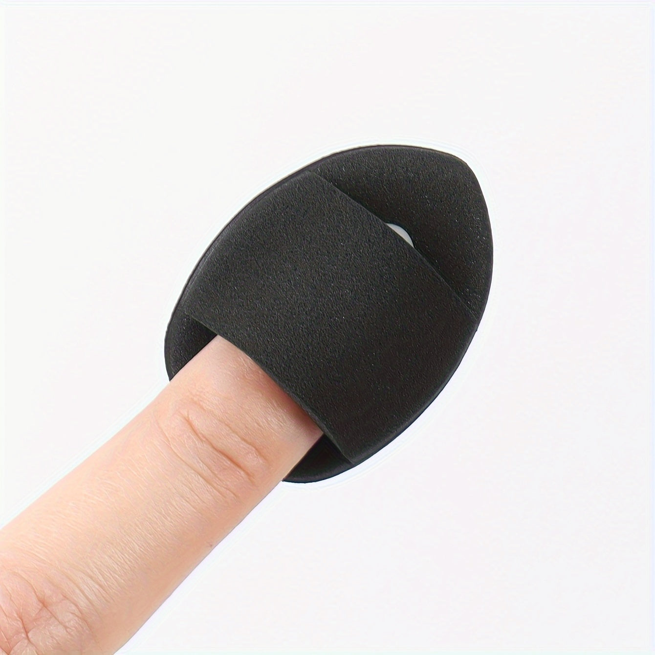 100-Pack Mini Finger Air Cushion Puff, Latex-Free Blending Sponges For Liquid Foundation, Concealer Application, Suitable For All Skin Types