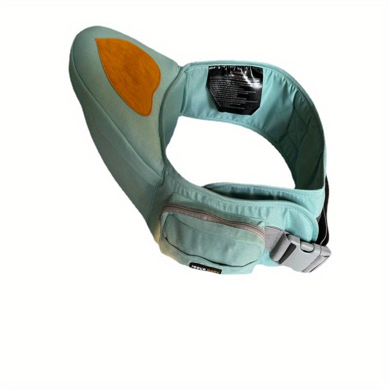 Baby Carrier Waist & Toddler Hip Seat – Ergonomic 2-in-1 Soft Comfortable Sling with Storage Pocket, Secure Belt System, Multi-Color Options (Pink/Grey/Green/Blue) – Ideal for Travel & Daily Use