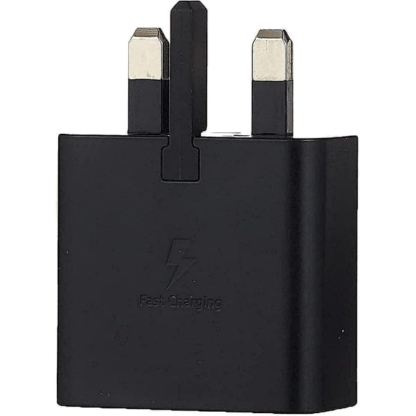 Samsung Galaxy Official 15W Adaptive Fast Charger (without USB-C to C Data Cable), Black