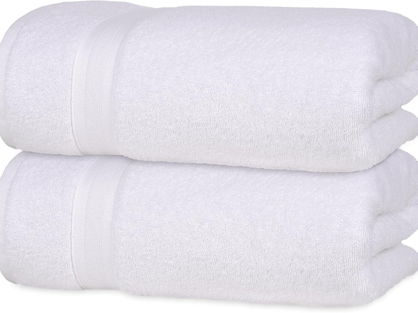 Highly Absorbent Quick Drying Premium Towels For Hotel, Spa and Bathroom Towels Set Quick-Dry, Soft & High Absorbent 500 GSM Bath Towels 70x140 cm