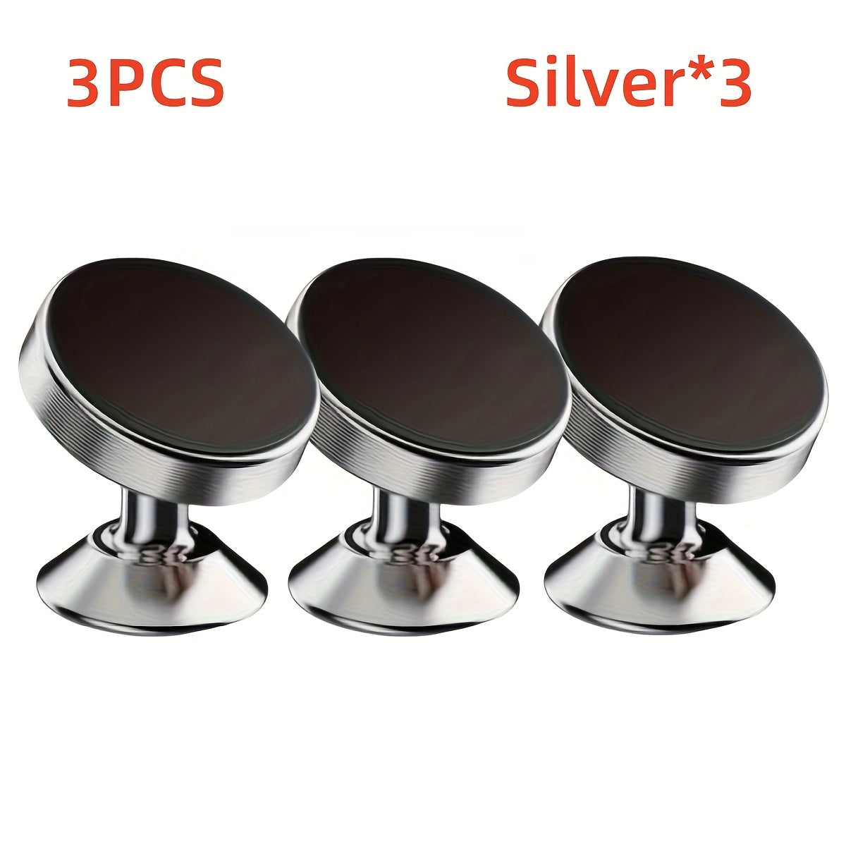 Super Strong Magnetic 360 Degree Rotating Mobile Phone Holder - Universal Metal Car Holder for Air Outlet