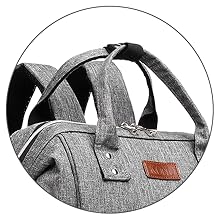 Baby Changing Backpack - Waterproof Diaper Bag with USB Port & Stroller Straps, 15.6" Laptop Compartment for Parents