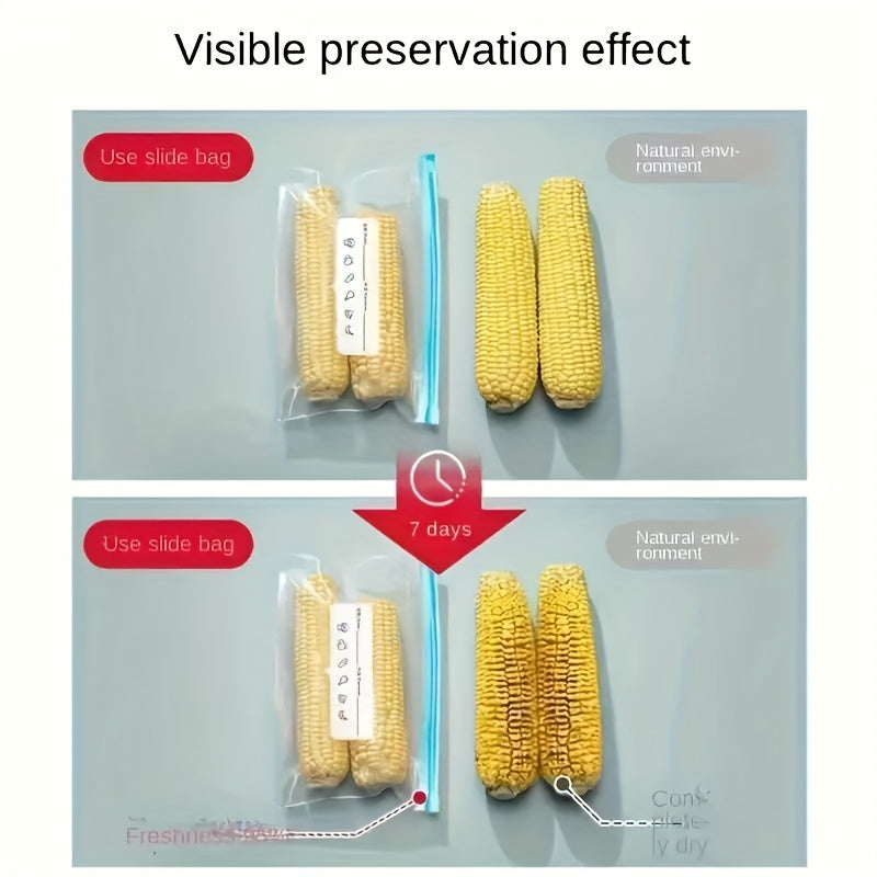 Combination Pack with Three Specifications, Food Classification Storage Bag, Food Preservation Sealing Bag, Suitable for Fruits, Grains, Vegetables And Meat, Kitchen Sto