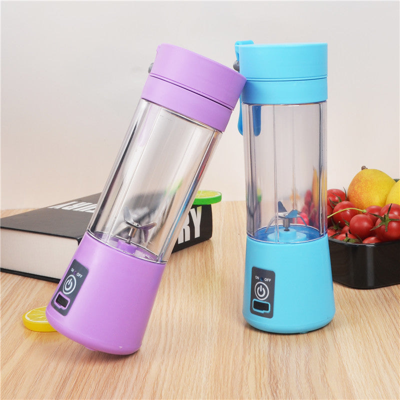 Portable Juice Blender Stirrer: USB Charger Cable, Fruit Mixing Machine, Portable Personal Size Electric Rechargeable Blender